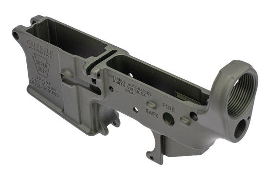 Geiselle Automatics stripped ar15 lower receiver forged from aluminum